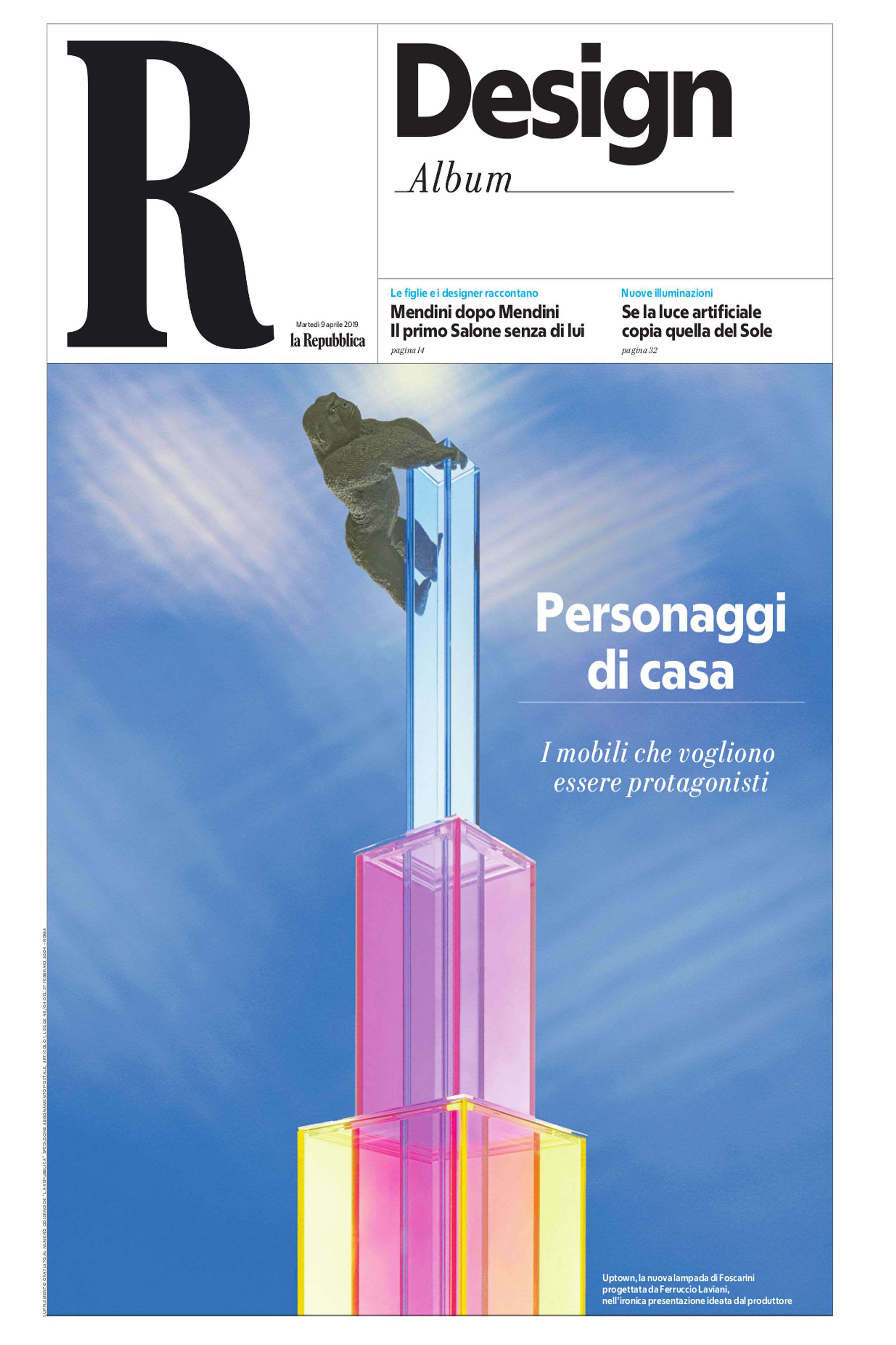 La Repubblica Design Italy April 2019